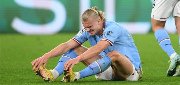 جوارديولا يوضح موعد عودة هالاند بعد غيابه عن مواجهة ليفربول