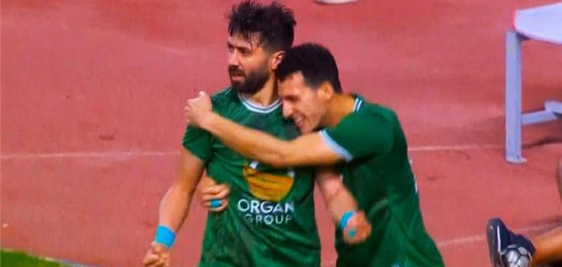 فيديو | أبو سليمة يسجل هدف المصري الثاني أمام الزمالك