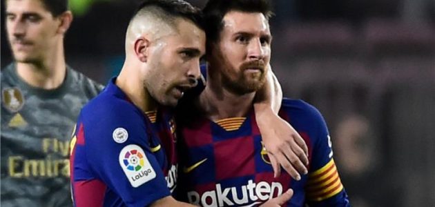 ألبا: عودة ميسي صعبة إلى برشلونة.. ولم نحسم لقب الدوري الإسباني بعد