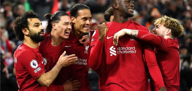 تشكيل ليفربول أمام توتنهام في الدوري الإنجليزي.. محمد صلاح أساسيًا وعودة دياز